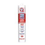 CARTUCHO DE SILICON ROJO ALTA TEMP. TF 300 ML.   2257