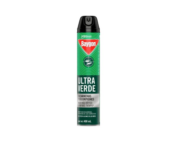 INSECTICIDA BAYGON ULTRA VERDE GRANDE 400ML   2428