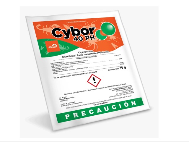 INSECTICIDA CYBOR 40 HP. SOBRE DE 10 GR. BAYER    2443