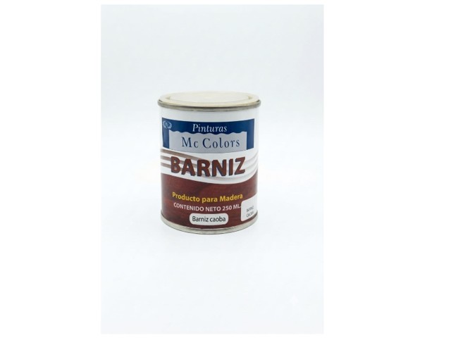 BARNIZ 1/4 COLOR CAOBA   2493
