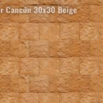 FACHALETA DE PIEDRA INTERCANCUN BEIGE 30 X 30 CM, CAJA   3118