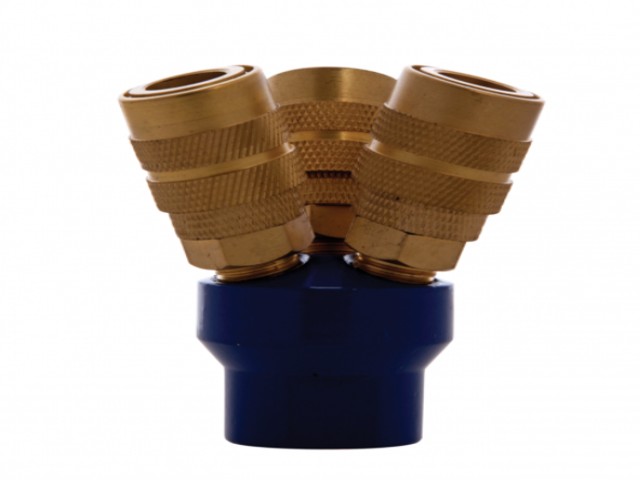 ACOPLADOR RAPIDO DE 3 SALIDAS DE AIRE 1/4 MOD.375 G.   375