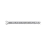 TORNILLO ACERO GALVANIZADO TIPO ESTUFA 1/4 X 2 1/2` POR PIEZA   44630XP