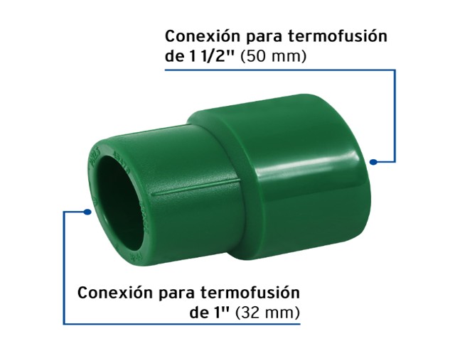 REDUCCIÓN DE PPR 1-1/2' X 1', FOSET 45470 - Image 2