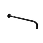 BRAZO P/REGADERA C/CHAPETON A.INOX 40CM NEGRO MATE   4552BRR