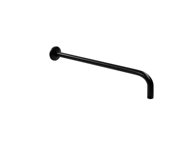 BRAZO P/REGADERA C/CHAPETON A.INOX 40CM NEGRO MATE   4552BRR