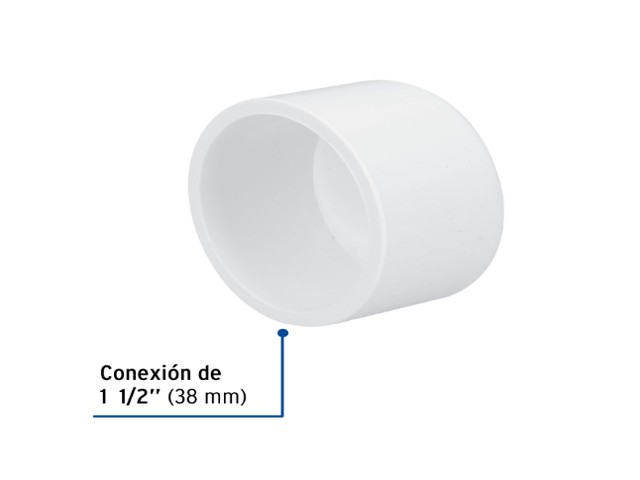 TAPÓN DE PVC 1-1/2', FOSET 45540 - Image 2