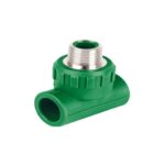 TEE MACHO DE PPR 1/2' CON INSERTO METÁLICO, FOSET   49838