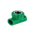 TEE HEMBRA DE PPR 1/2' CON INSERTO METÁLICO, FOSET    49839