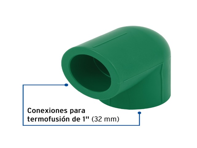 CODO 90° PPR, 1', FOSET 49851 - Image 2