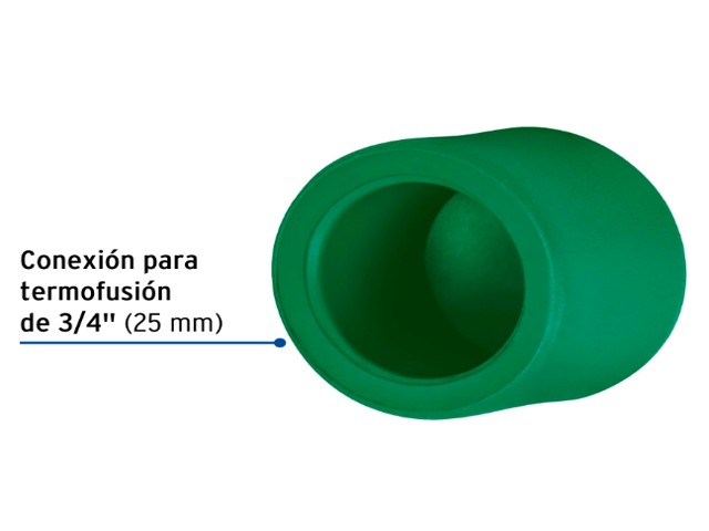 TAPÓN DE PPR 3/4', FOSET 49874 - Image 2