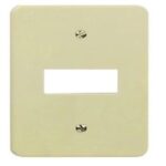 PLACA DE PLASTICO 1 V. MARFIL ROYER 5321   5321