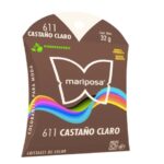 COLORANTE MARIPOSA COLOR `CASTAÑO CLARO` 611