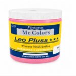 VINILICA COLOR ROSA MEXICANO 1/4 LT.LEO PLUS   6131/4