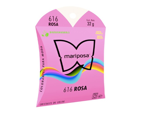 COLORANTE MARIPOSA COLOR `ROSA` 616