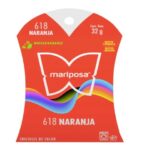 COLORANTE MARIPOSA COLOR `NARANJA` 618