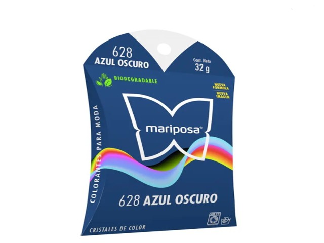 COLORANTE MARIPOSA COLOR `AZUL OSCURO` 628