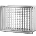VIDRIO BLOCK TRANSPARENTE CRUZADO 19 X 19   CRUZADO
