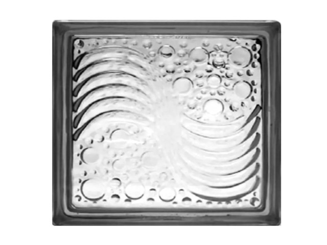 VIDRIO BLOCK TRANSPARENTE OCEANO19 X 19   OCEANO