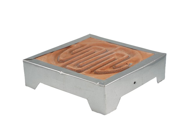 PARRILLA ELECTRICA DE BARRO CUADRADA    PCB