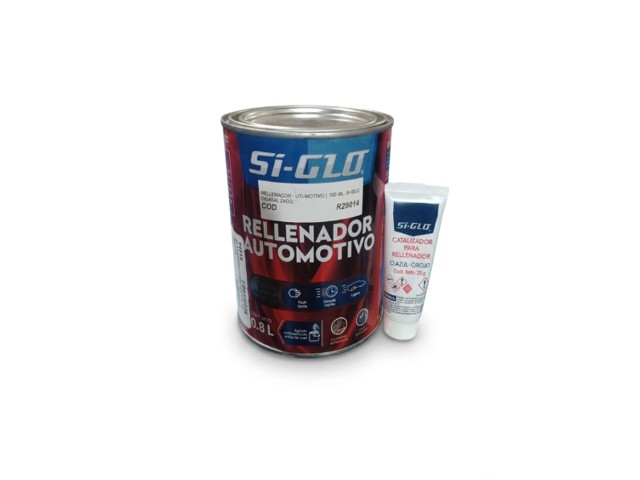 RELLENADOR AUTOMOTIVO 0.800 ML. SI-GLO C/CATALIZADOR   R29014