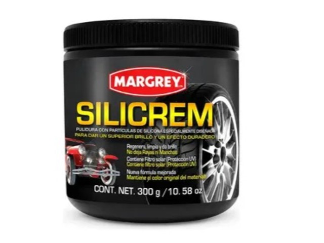 CREMA DE SILICONES LIMPIADORA CUERO Y VINIL 300ML MARGREY   S4086
