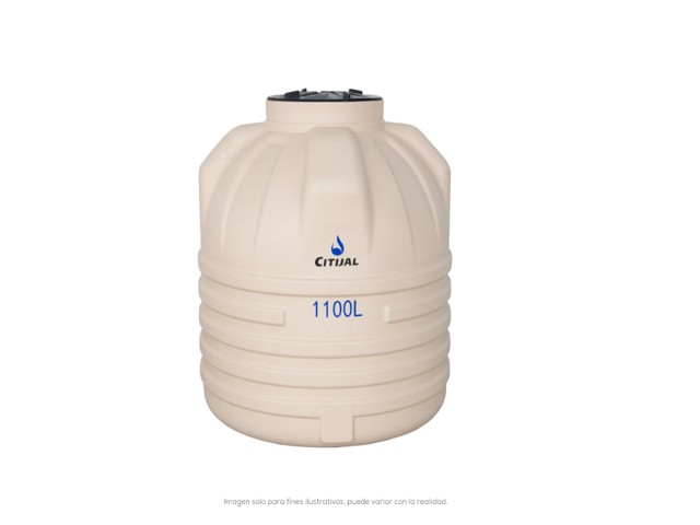 TINACO CITIJAL 1,100 LTS. BLANCO O BEIGE, USO RUDO   TC1100