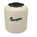 TINACO ROTOPLAS PLUS TRICAPA CON ACCESORIOS BEIGE 800 LTS.  TRP800