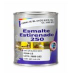 ESMALTE COLOR BLANCO MATE 1/2 L.    2572