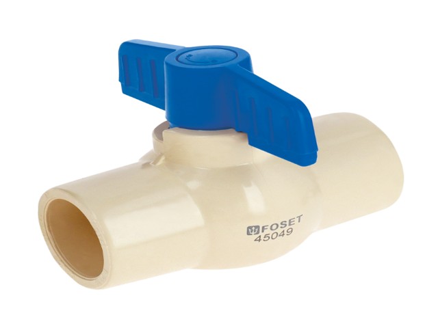 VÁLVULA 1″ ESFERA DE CPVC FOSET    45049