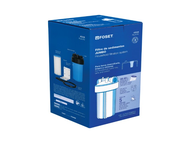 FILTRO DE SEDIMENTOS JUMBO PARA AGUA, FOSET 45248 - Image 3