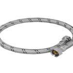 MANGUERA PARA BOILER, ACERO INOX. 1/2'H X 3/4'H, 80 CM    49134