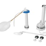 JUEGO ACCESORIOS PARA WC, 2' CON FLOTADOR TRADICIONAL, BASIC   49326