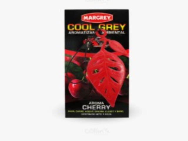 HOJITA AROMATIZANTE CHERRY COOL GREY CEREZA ,  CHERRY